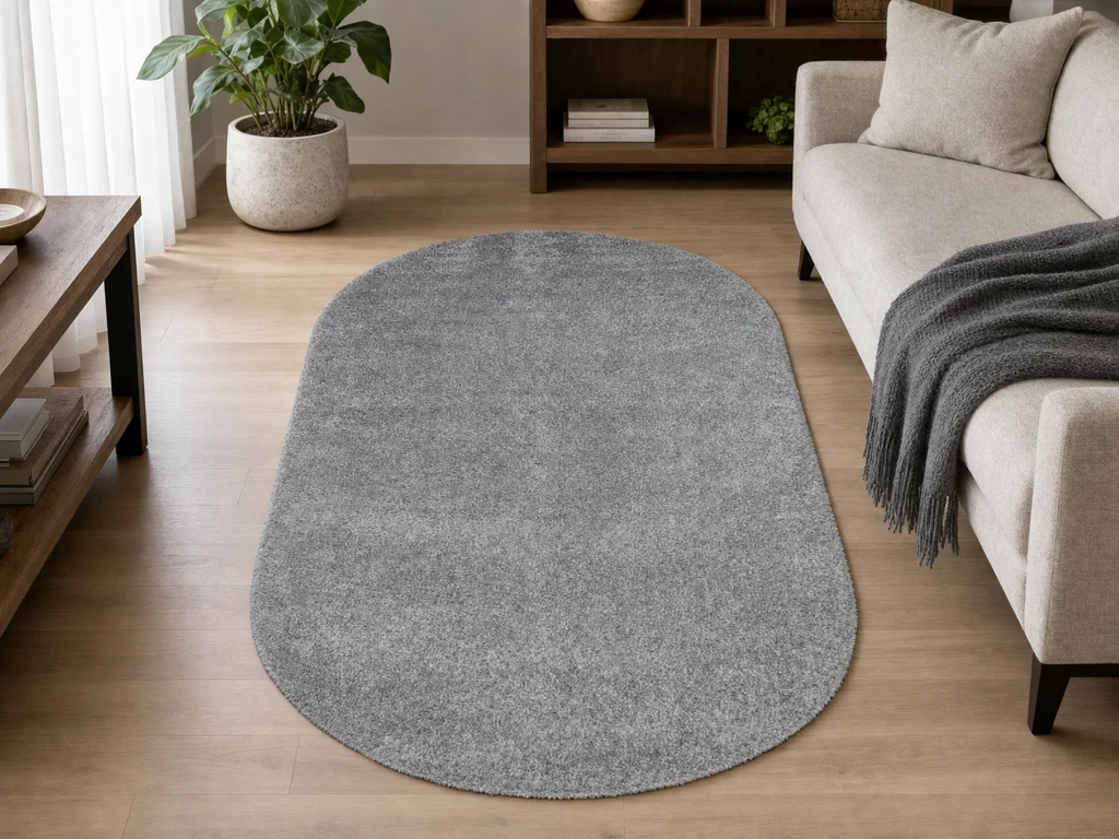 Килим овальний сірий Fantasy Grey 12500.16 O