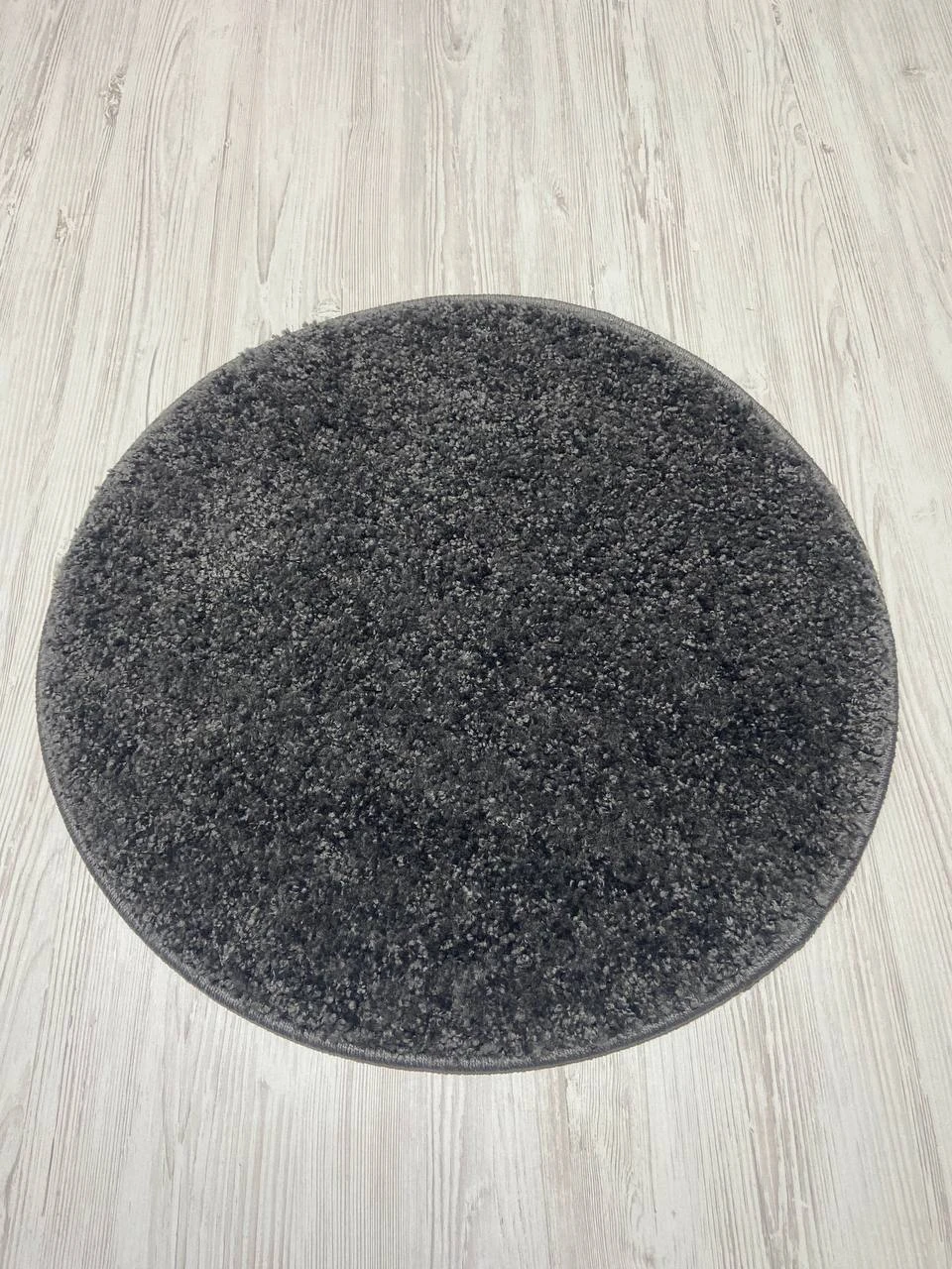 Килим круглий графіт Teppich Smile 5078227/05