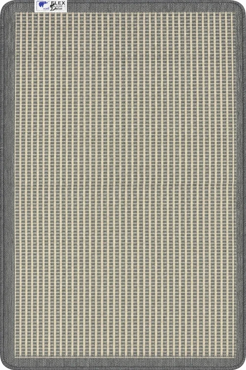 Килим прямокутний сірий 19689-811