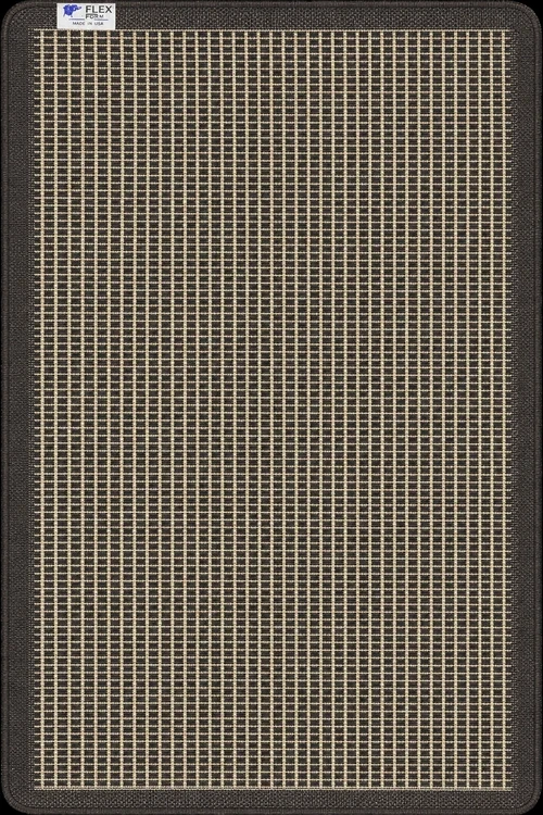 Килим прямокутний коричневий 19689-811