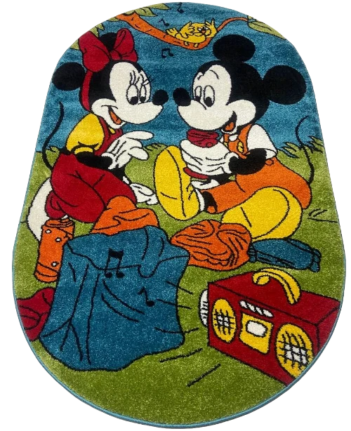 Килим овальний мікі маус